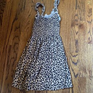 pacsun cheetah mini dress
